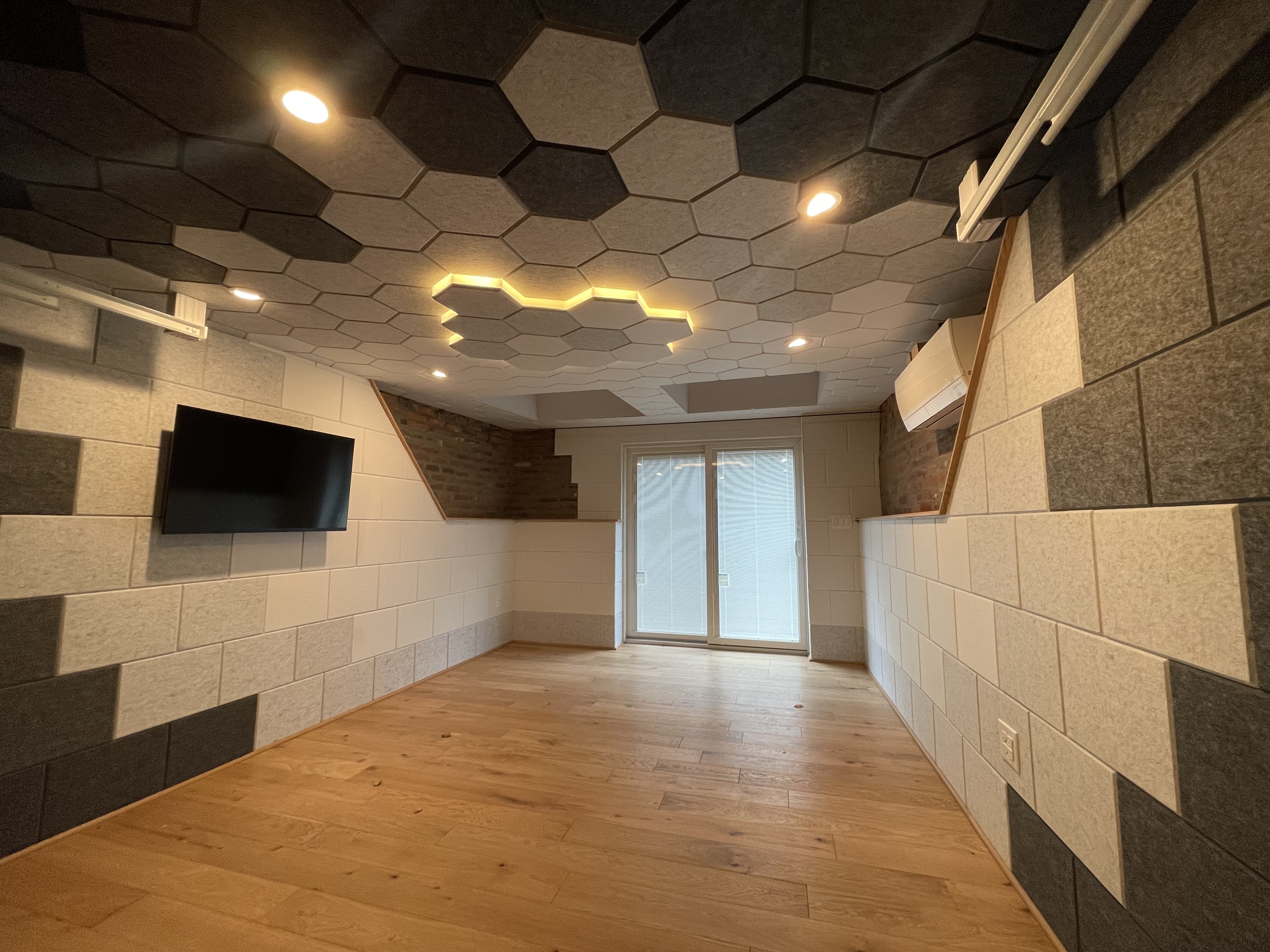 Danger Den custom recording studio with integrated sound design and acoustic treatment, Denver Colorado