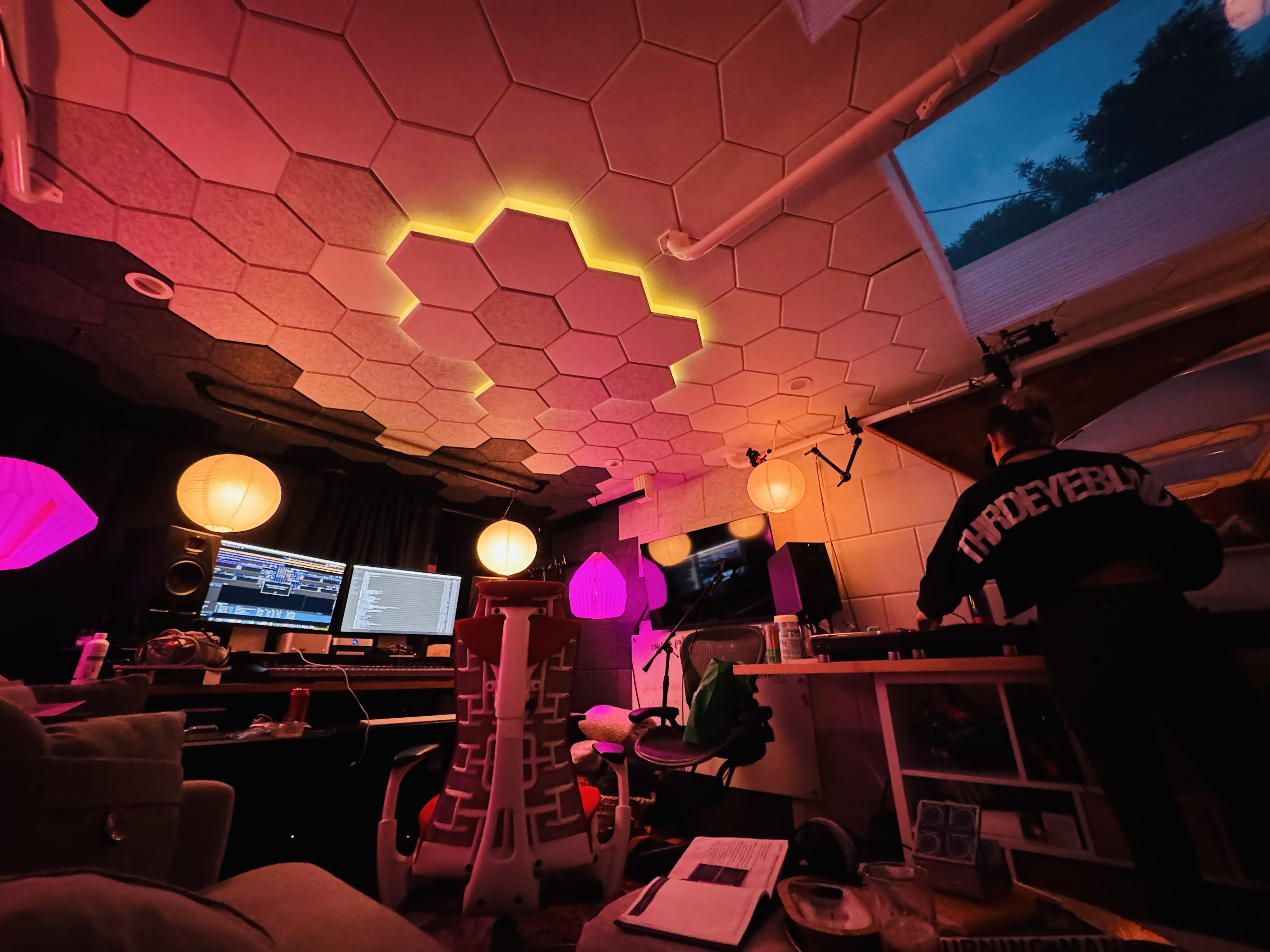 Danger Den custom recording studio with integrated sound design and acoustic treatment, Denver Colorado